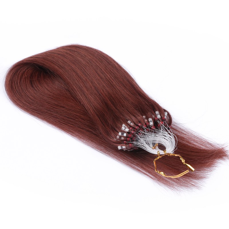 Factory Full Cuticle Aligned 100% Remy Human Extensions Micro Loop Ring Hair No Tangle No Shedding